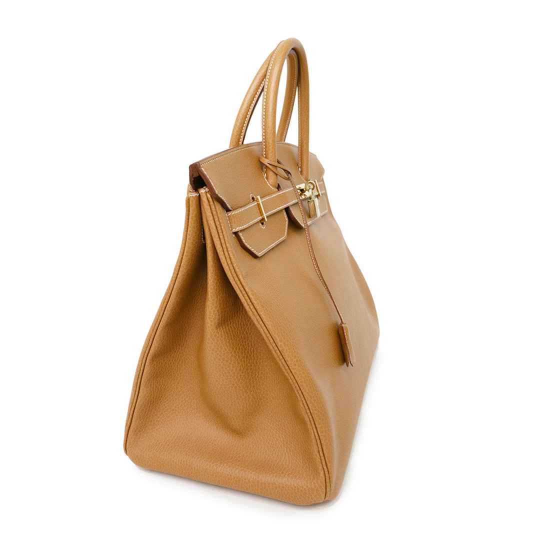 HERMES エルメス キャメル ニットワンピース ロングジレ40