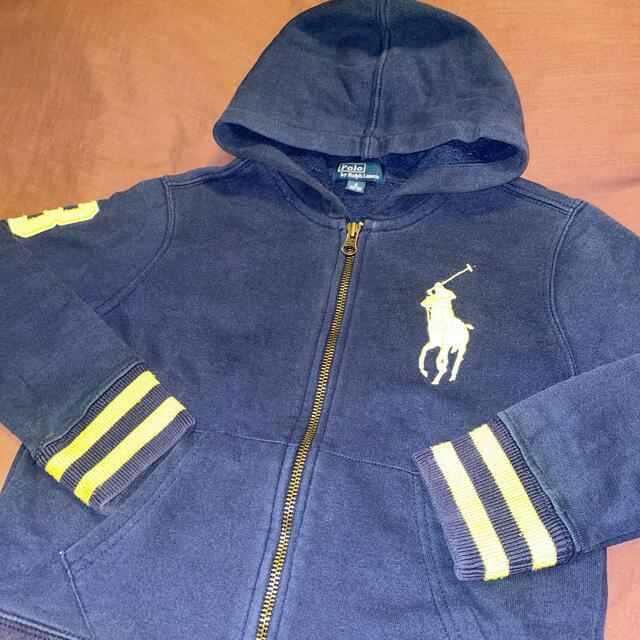 POLO RALPH LAUREN(ポロラルフローレン)のポロラルフローレン POLO RALPH LAUREN スウェット パーカー 紺 キッズ/ベビー/マタニティのキッズ服男の子用(90cm~)(その他)の商品写真