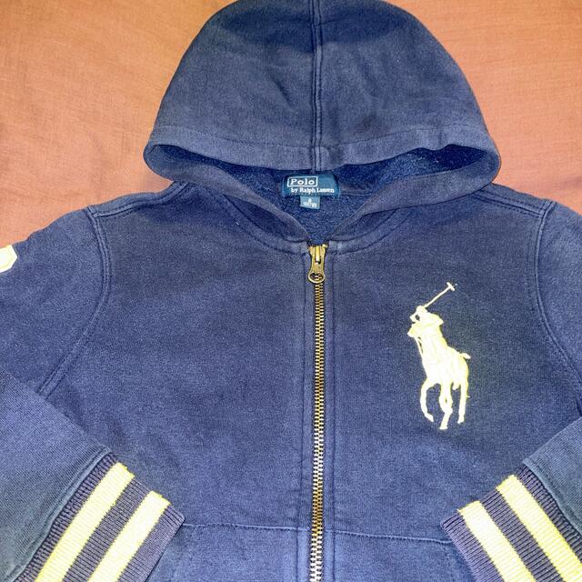 POLO RALPH LAUREN(ポロラルフローレン)のポロラルフローレン POLO RALPH LAUREN スウェット パーカー 紺 キッズ/ベビー/マタニティのキッズ服男の子用(90cm~)(その他)の商品写真