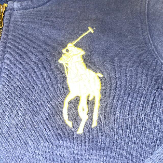 POLO RALPH LAUREN(ポロラルフローレン)のポロラルフローレン POLO RALPH LAUREN スウェット パーカー 紺 キッズ/ベビー/マタニティのキッズ服男の子用(90cm~)(その他)の商品写真