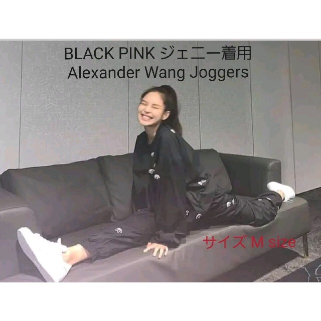 Alexander Wang(アレキサンダーワン)のBLACK PINK ジェニー着用 Alexander Wang Joggers レディースのパンツ(その他)の商品写真