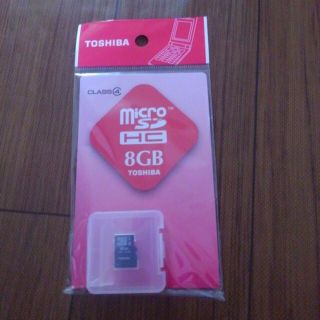 トウシバ(東芝)のTOSHIBA microSDHCカード SD-ME008GS(その他)