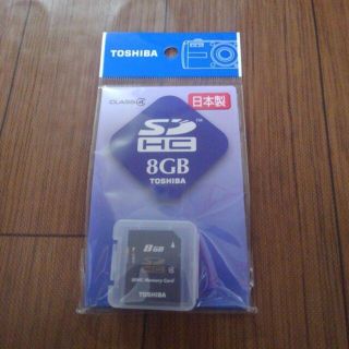 トウシバ(東芝)のTOSHIBA SDHCメモリーカード 8GB SD-F08GTS(その他)