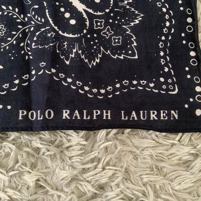 POLO RALPH LAUREN(ポロラルフローレン)の新品 希少 未使用Polo Ralph Lauren バンダナ ネッカチーフ メンズのファッション小物(ハンカチ/ポケットチーフ)の商品写真