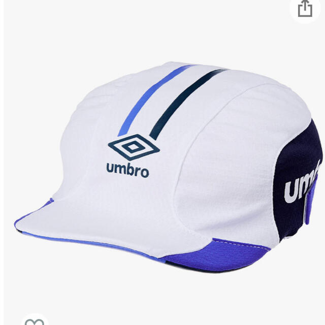 UMBRO(アンブロ)のアンブロ　白　子供用フリーサイズ（52cm）プラクティスキャップ スポーツ/アウトドアのサッカー/フットサル(その他)の商品写真