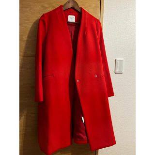 ユナイテッドアローズ(UNITED ARROWS)のunited Tokyo カシミヤ混Vネックコート　未使用(ロングコート)