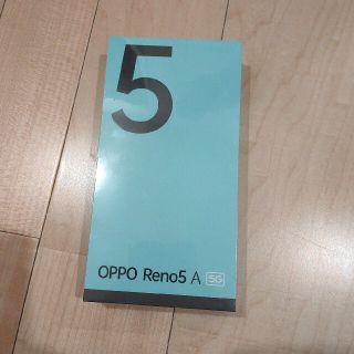 オッポ(OPPO)の期間限定値下げ OPPO Reno5 A 新品未開封 シルバーブラック(スマートフォン本体)