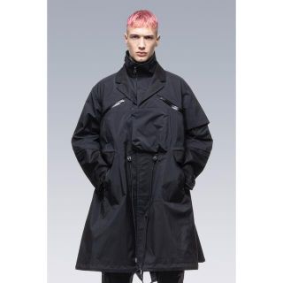 【美品】sacai 20aw トレンチコート blackコート