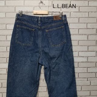 エルエルビーン(L.L.Bean)のL.LBEAN エルエルビーン　ダブルエル　デニムパンツ　テーパード　バギー(デニム/ジーンズ)