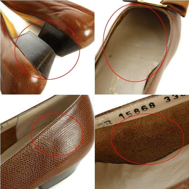 国内即発送】 Ferragamo Salvatore - 茶 24cm 6.5 ヒール シューズ パンプス サルヴァトーレフェラガモ ハイヒール+パンプス - www.collectiviteslocales.fr 国内即発送】 Ferragamo Salvatore - 茶 24cm 6.5 ヒール シューズ パンプス サルヴァトーレフェラガモ ハイヒール+パンプス - www.collectiviteslocales.fr