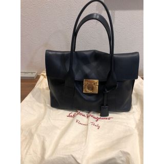 サルヴァトーレフェラガモ(Salvatore Ferragamo)のフェラガモ　2WAY　ショルダーバッグ　SOOKIE　ナッパレザー　ブラック(ショルダーバッグ)