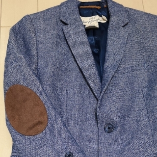 エイチアンドエム(H&M)の089 H&M エイチアンドエム 120 ジャケット卒園式 入学式ブルー(ドレス/フォーマル)