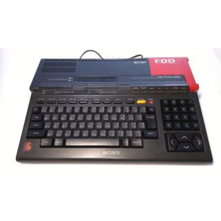 PC/タブレットMSX2 Sony HB-F1XD レトロPC FDD OK 動作確認済み