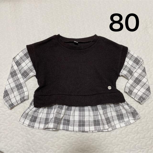 ベビー トップス 80サイズ キッズ/ベビー/マタニティのベビー服(~85cm)(シャツ/カットソー)の商品写真