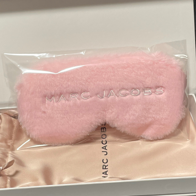 海外最新 未使用 MARC JACOBS マークジェイコブス アイマスク ピンク