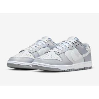 ナイキ(NIKE)のNIKE dunk low grey 26.5cm(スニーカー)