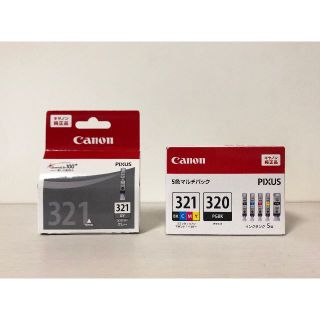 キヤノン(Canon)のCanon 純正 BCI-321+320 5色パック＋ 321GY(PC周辺機器)