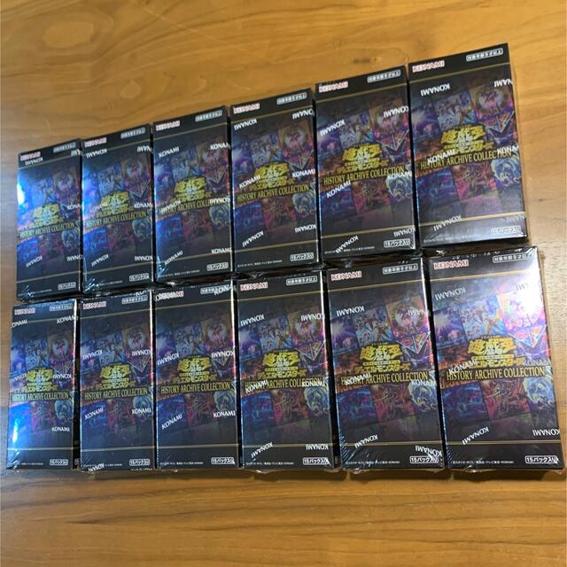 遊戯王ヒストリー アーカイブ コレクション ボックス シュリンク付  12BOXBox/デッキ/パック