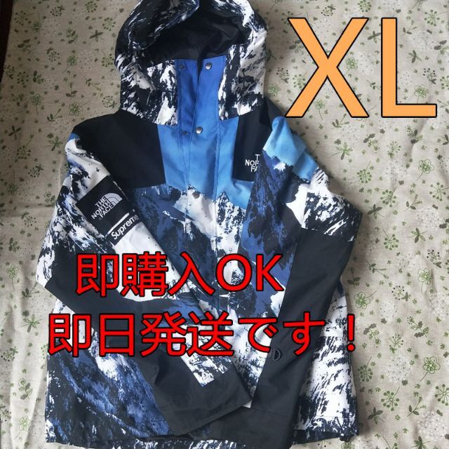 サイズ Supreme マウンテンジャケット 青Lの通販 by BBMRS's shop