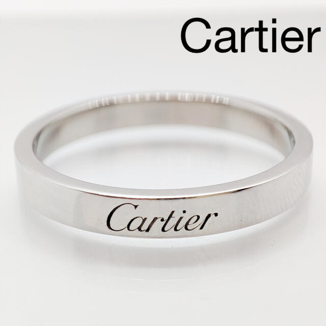 Cartier - ※お値下げ不可Cartier カルティエ エングレーブドリングPt950ジュウルの通販 by ジュウル（神楽坂宝石）買取
