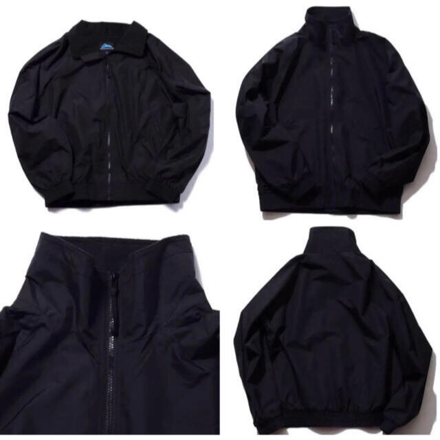 トライマウンテン   Volunteer Nylon jacket BLK