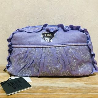 アナスイ(ANNA SUI)の★新品タグ付き★ ANNA SUI アナスイ　ポーチ&折りたたみミニミラーセット(ポーチ)