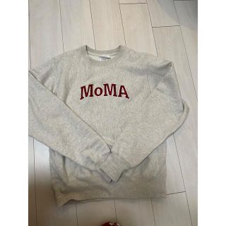 モマ(MOMA)のMoMA Champion クルーネックスウェットシャツ(スウェット)