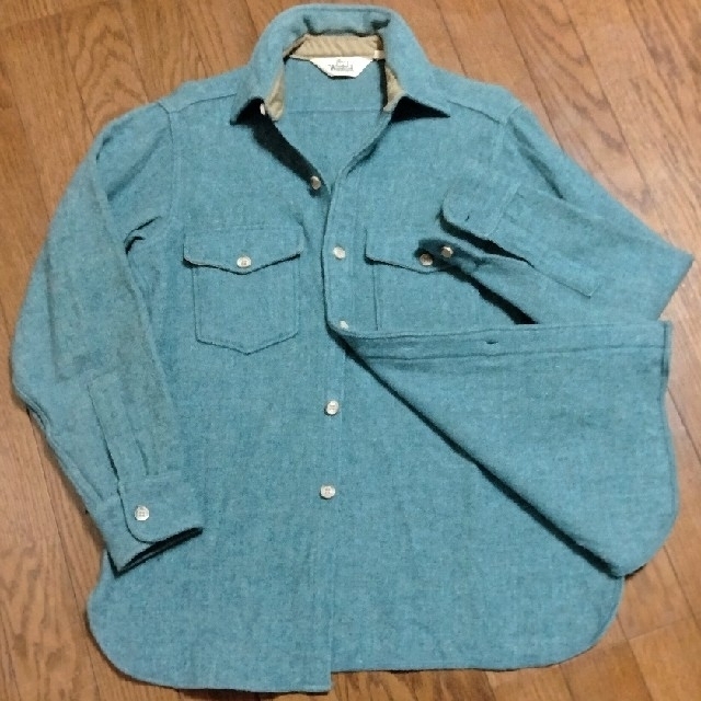 WOOLRICH(ウールリッチ)の60s~70sビンテージ古着“Woolrich”ウール(?)シャツ#送料込み メンズのトップス(シャツ)の商品写真