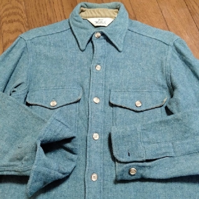 WOOLRICH(ウールリッチ)の60s~70sビンテージ古着“Woolrich”ウール(?)シャツ#送料込み メンズのトップス(シャツ)の商品写真
