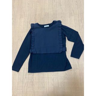 【美品】授乳服　ミルクティ　黒(マタニティトップス)