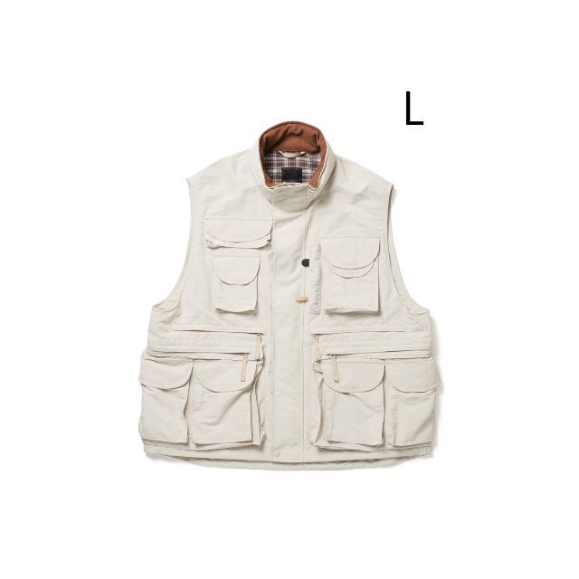 DAIWA(ダイワ)のDAIWA PIER39 Perfect Fishin Vest エクリュ L メンズのトップス(ベスト)の商品写真