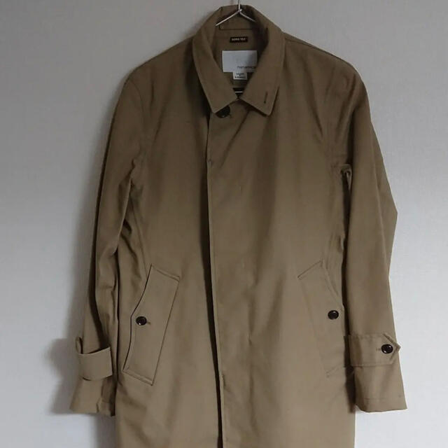 nanamica / ナナミカ | GORE-TEX Soutien Collar Coat ゴアテックス ステンカラーコート | S | ベージュ | メンズ襟内袖先内微傷