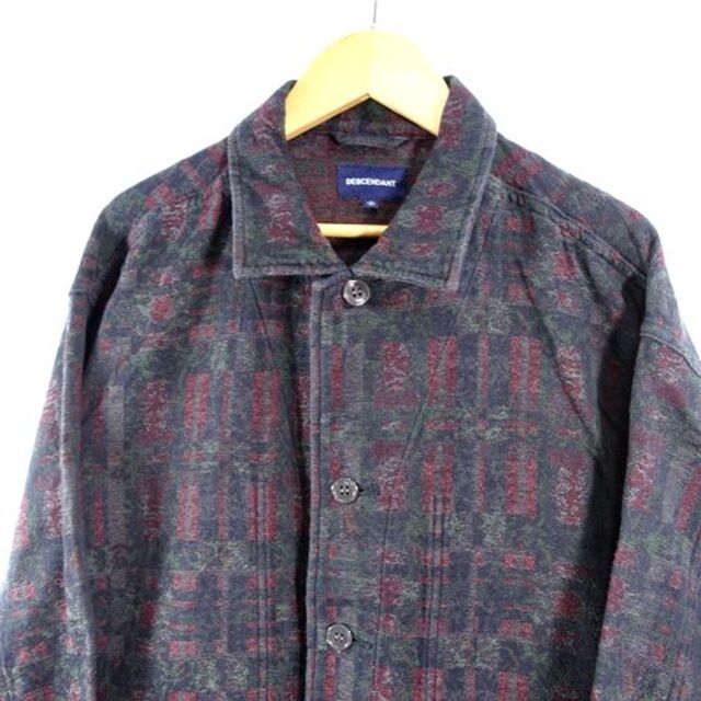 DESCENDANT(ディセンダント)のDESCENDANT JACQUARD PLAID JACKET メンズのジャケット/アウター(その他)の商品写真