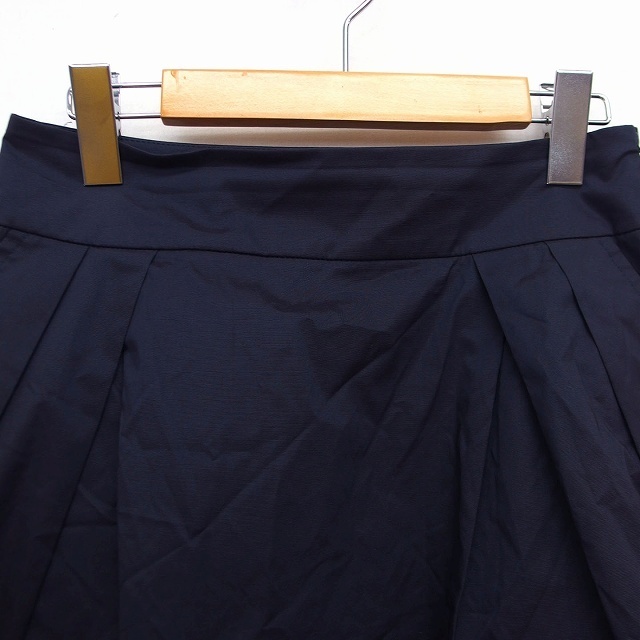 ESTNATION(エストネーション)のエストネーション ビス ESTNATION bis 台形 スカート 膝丈 綿混 レディースのスカート(ひざ丈スカート)の商品写真