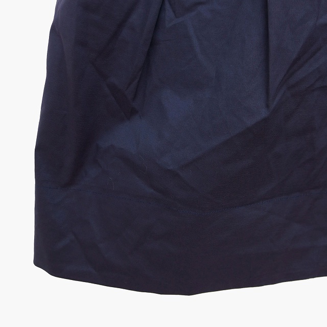 ESTNATION(エストネーション)のエストネーション ビス ESTNATION bis 台形 スカート 膝丈 綿混 レディースのスカート(ひざ丈スカート)の商品写真