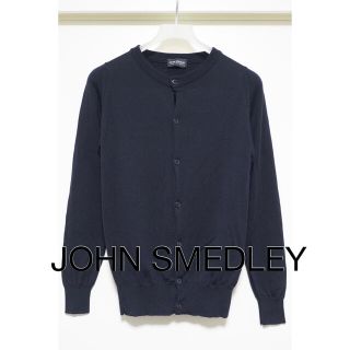 ジョンスメドレー(JOHN SMEDLEY)の【JOHN SMEDLEY】ウール100%カーディガン(カーディガン)