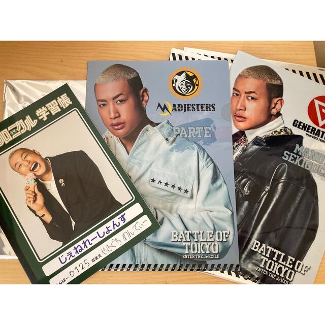 GENERATIONS - 関口メンディー ノート クリアファイル GENERATIONSの