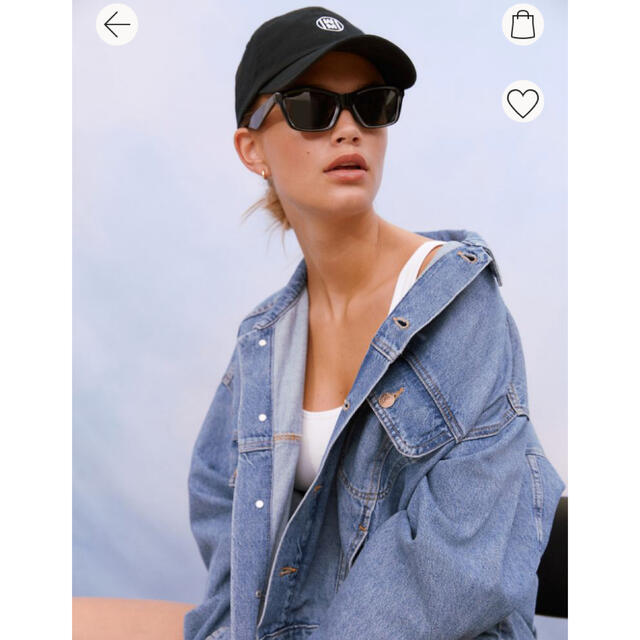 ZARA(ザラ)のキャップ　黒　未使用 レディースの帽子(キャップ)の商品写真