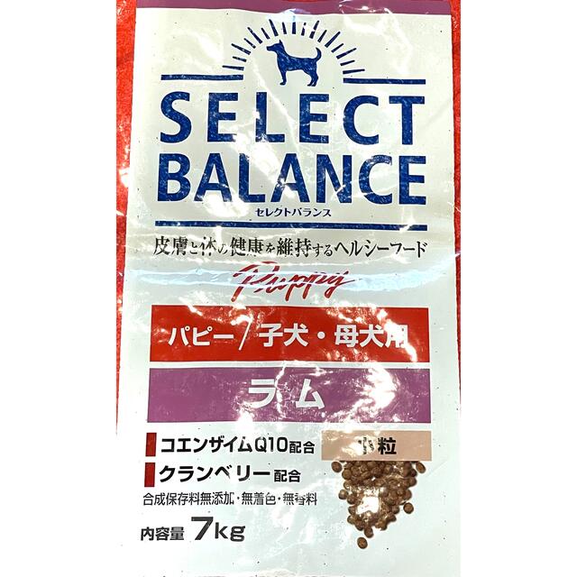 送料無料 セレクトバランス ラム 小粒  パピー ペットフード