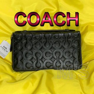 コーチ(COACH)の【スーパーSALE】コーチ ダブルジップ トラべルオーガナイザー (長財布)