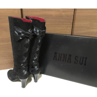 アナスイ(ANNA SUI)のらんらん様専用 ANNA SUI バック 編上げブーツ(ブーツ)