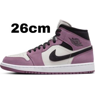 ナイキ(NIKE)のNike WMNS Air Jordan 1 Mid "Berry Pink"(スニーカー)