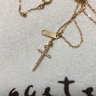 アガット(agete)のアガット  18K ダイヤモンド　ネックレス (ネックレス)