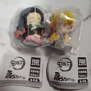 【エリサ様専用】鬼滅の刃 肩ズンFig. 善逸＆禰豆子セット(キャラクターグッズ)