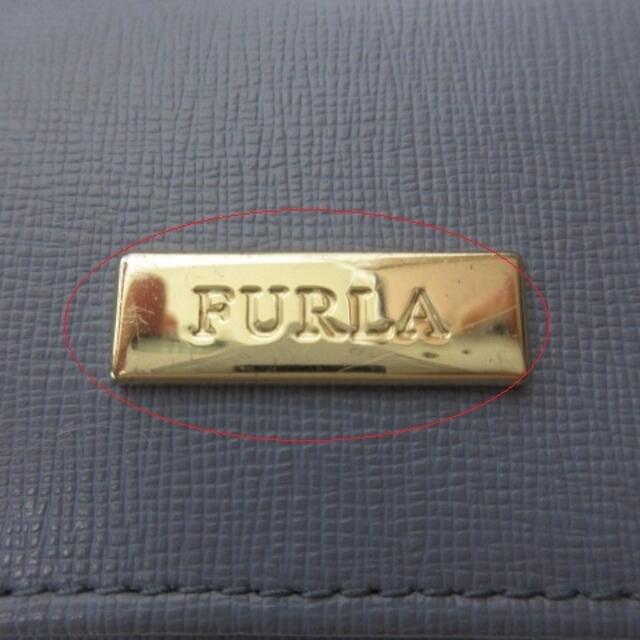 Furla(フルラ)のフルラ FURLA キーケース 6連 レザー 皮革製 ゴールドロゴ ブルーグレー レディースのファッション小物(キーケース)の商品写真