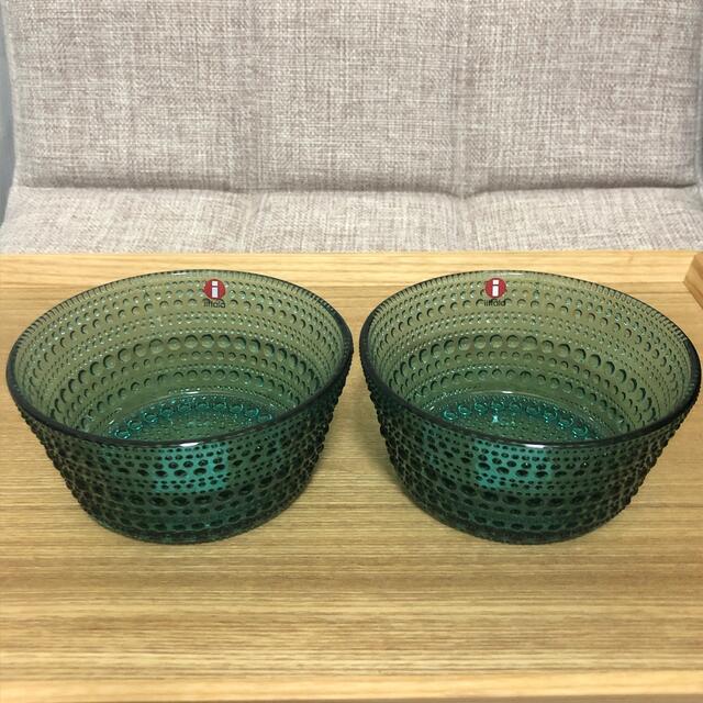 iittala(イッタラ)のイッタラ カステヘルミ シーブルー グラス+ボウル 各2点計4点セット インテリア/住まい/日用品のキッチン/食器(食器)の商品写真