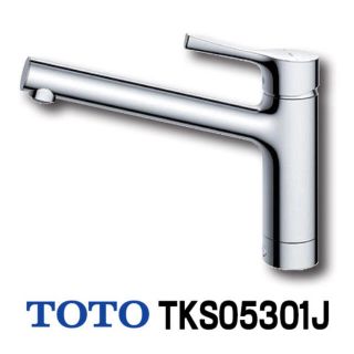 トウトウ(TOTO)の【新品 未使用 未開封】TOTO シングル混合水栓 TKS05301J(その他)