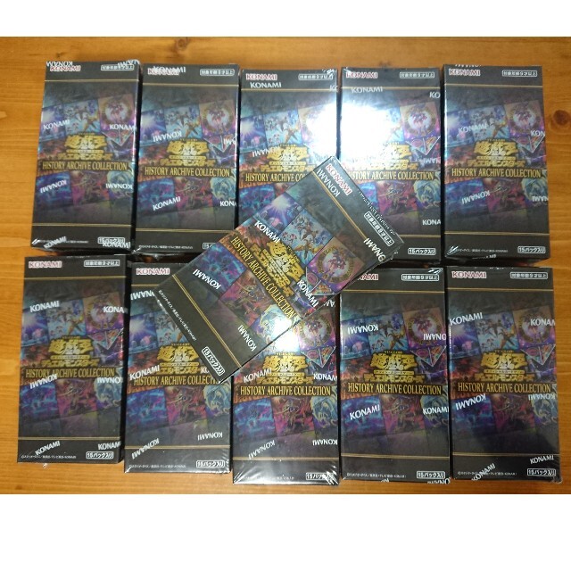 遊戯王ヒストリーアーカイブコレクション【新品・未使用】シュリンク付き 11box