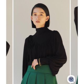 エストネーション(ESTNATION)の◆新品◆値下げ！VOLUME SLEEVE SHEER KNIT(ニット/セーター)