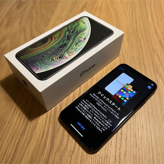 アップル iPhone Xs 64GB Space Gray SIMフリー